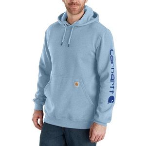 blue carhartt hoodie !